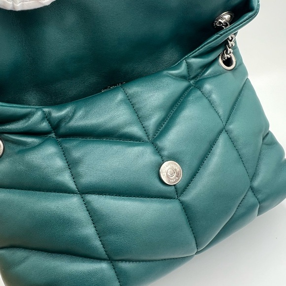 Yves SAINT LAURENT Puffer Cloud puffer shoulder bag Rare color 😍 - Picture 7 of 9